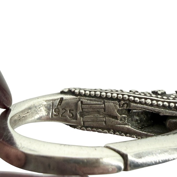 John Hardy Vintage Sterling Silver 18in Link Necklace 925 Rare Collectible - Picture 7 of 9